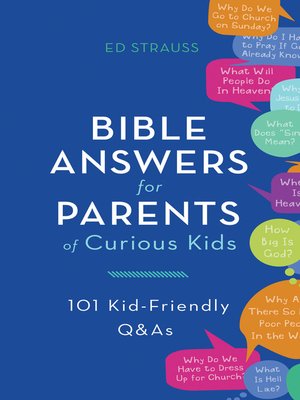 cover image of Bible Answers for Parents of Curious Kids